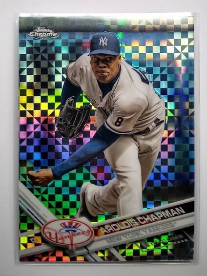 AROLDIS CHAPMAN ROOKIE TOPPS 2011 RC BASEBALL CARD