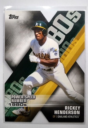 Ricky Henderson Baseball Cards & Collectibles for Sale