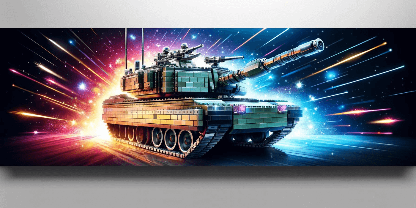 Brick Tanks, Brick Artillery, Brick Armored Vehicles, Brick Tank Kits, Brick Tank Models