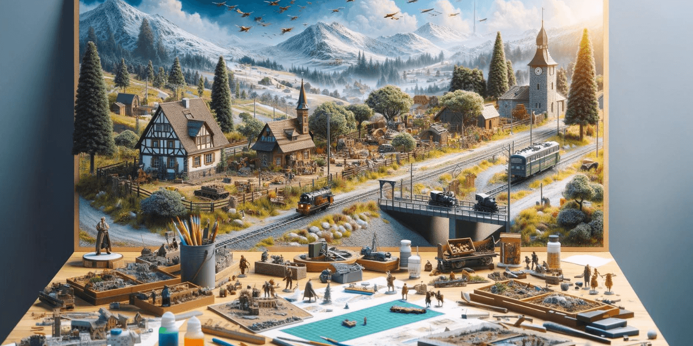 Dioramas, Scenic Dioramas, Diorama Accessories, Diorama Supplies