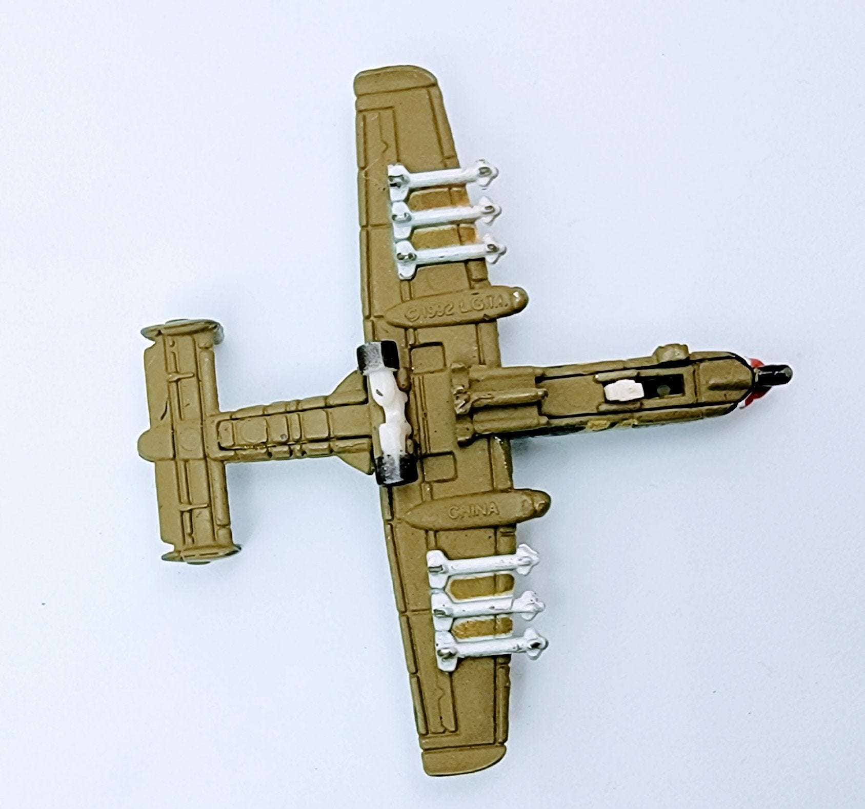 Micro Machines Military A-10 Thunderbolt II Warthog Undergoing Engine Upgrade Miniature Toy MMAC2 simple Xclusive Collectibles