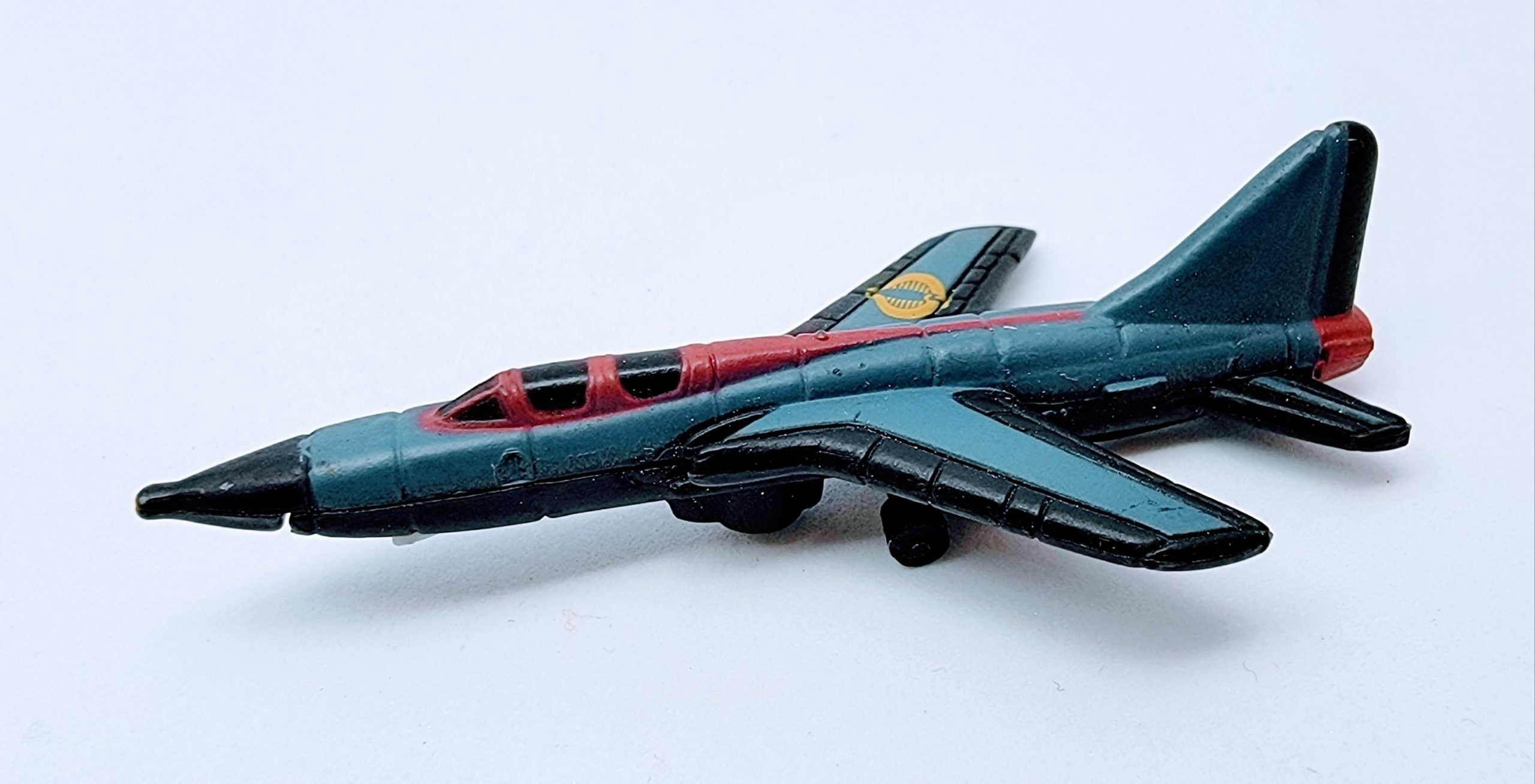 Micro Machines Military G.I. Joe Series F-105 Thunderchief With Cobra Markings MMAC2 simple Xclusive Collectibles
