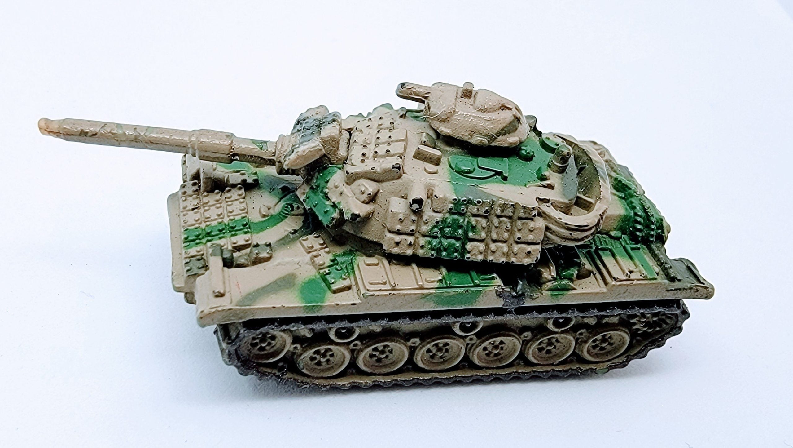 Micro Machines Military M60A3 Freedom Forces Green/Brown Camo Miniature Toy MMAC2 simple Xclusive Collectibles