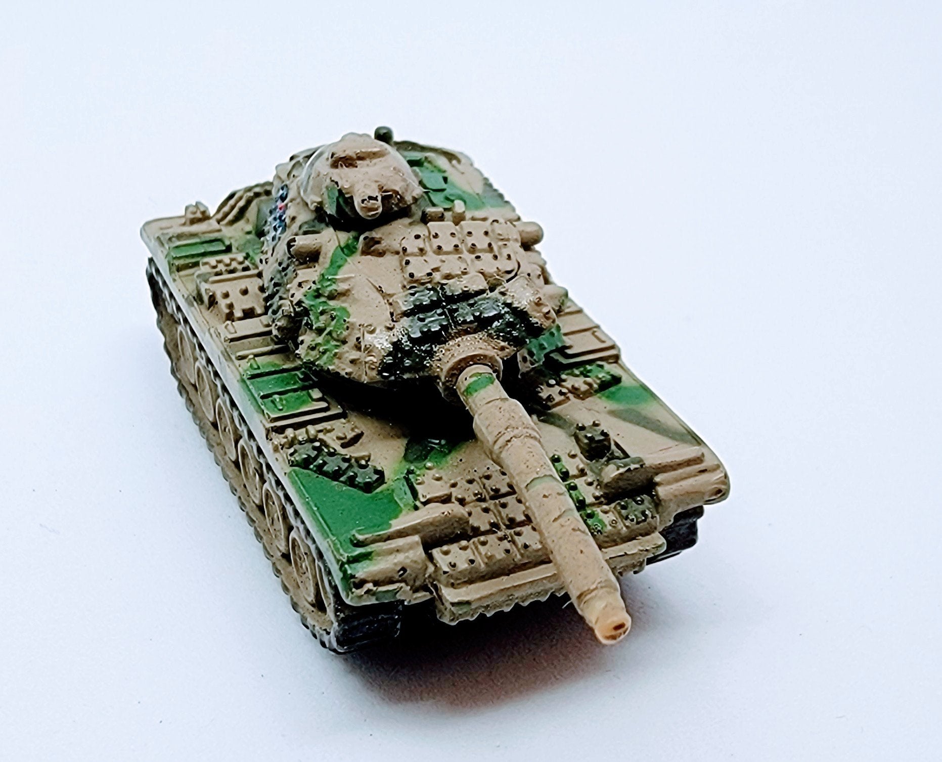 Micro Machines Military M60A3 Freedom Forces Green/Brown Camo Miniature Toy MMAC2 simple Xclusive Collectibles