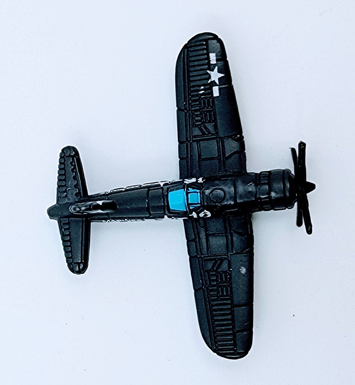 Micro Machines Military F-4U Corsair Miniature Toy MMAC2 simple Xclusive Collectibles   