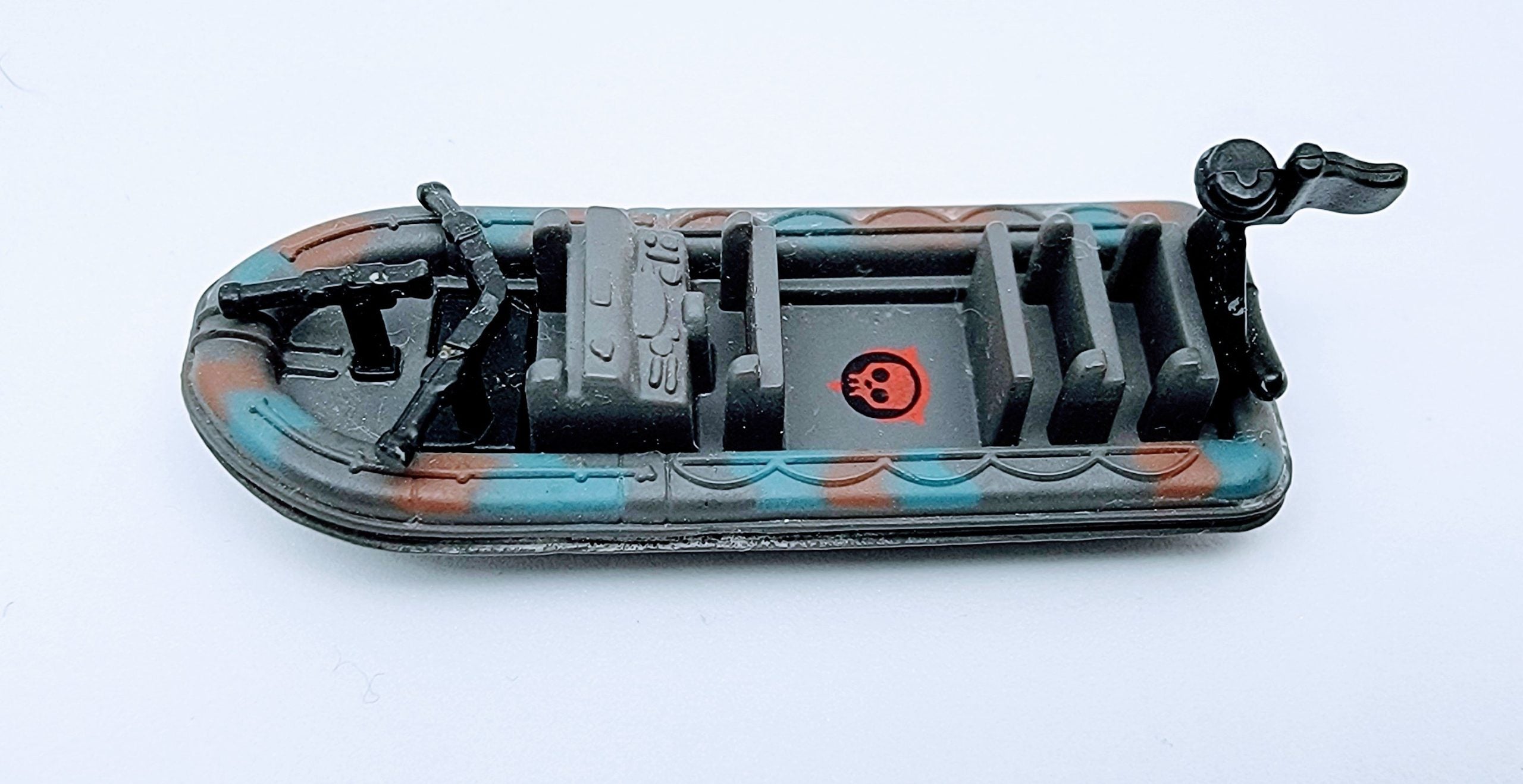 Micro Machines Military Navy RIB Rigid Inflatable Boat Terror Troops Miniature Toy MWAC2 simple Xclusive Collectibles