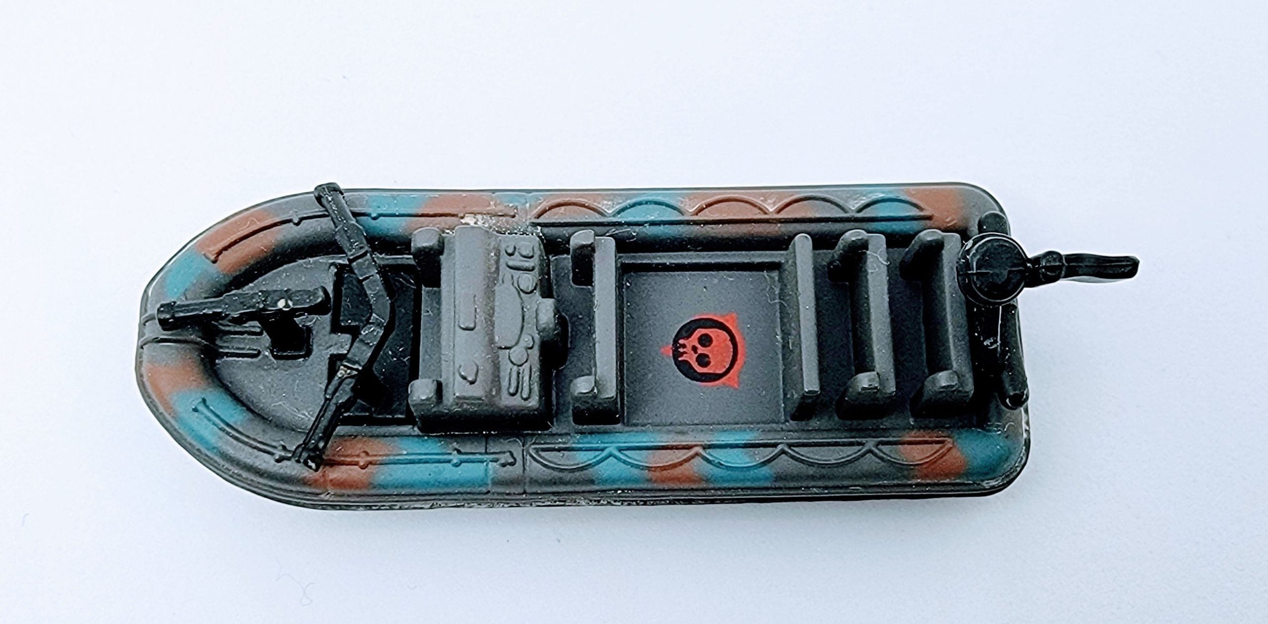 Micro Machines Military Navy RIB Rigid Inflatable Boat Terror Troops Miniature Toy MWAC2 simple Xclusive Collectibles