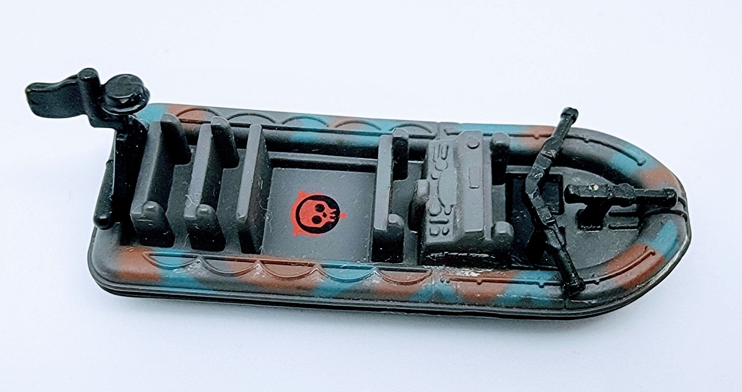 Micro Machines Military Navy RIB Rigid Inflatable Boat Terror Troops Miniature Toy MWAC2 simple Xclusive Collectibles