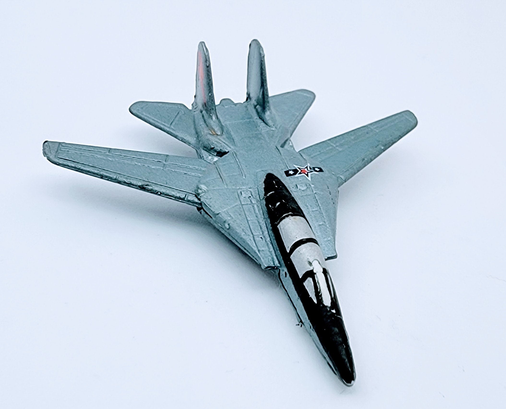 Micro Machines Military F-14 Tomcat Dark Gray MMB3 simple Xclusive Collectibles