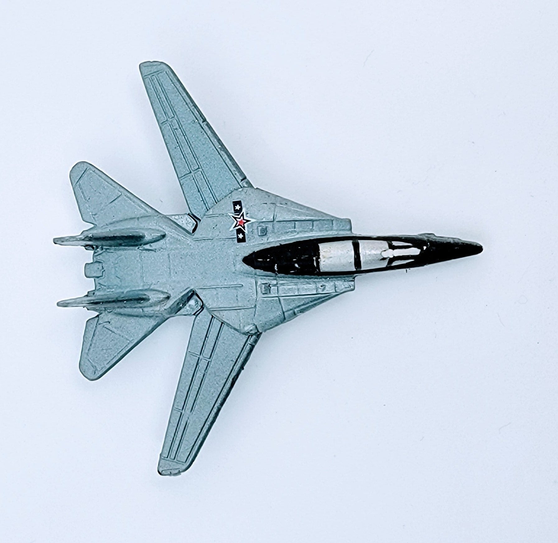 Micro Machines Military F-14 Tomcat Dark Gray MMB3 simple Xclusive Collectibles