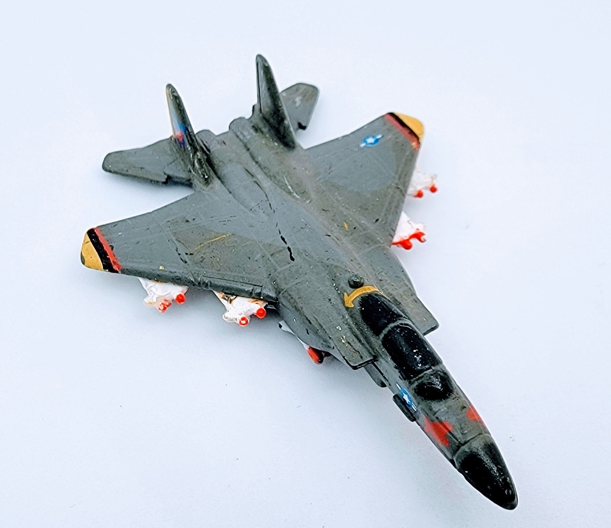 Micro Machines Military F-15 Eagle Miniature Toy With Battle Damage Miniature Toy MMB3 simple Xclusive Collectibles