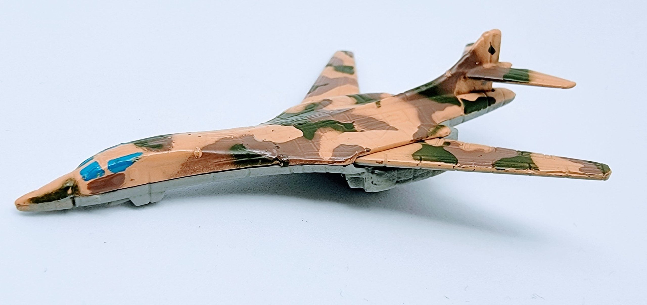 Micro Machines Military Rockwell International B1-B Lancer "The Bone" Desert Camo Miniature Toy MMPB1 simple Xclusive Collectibles