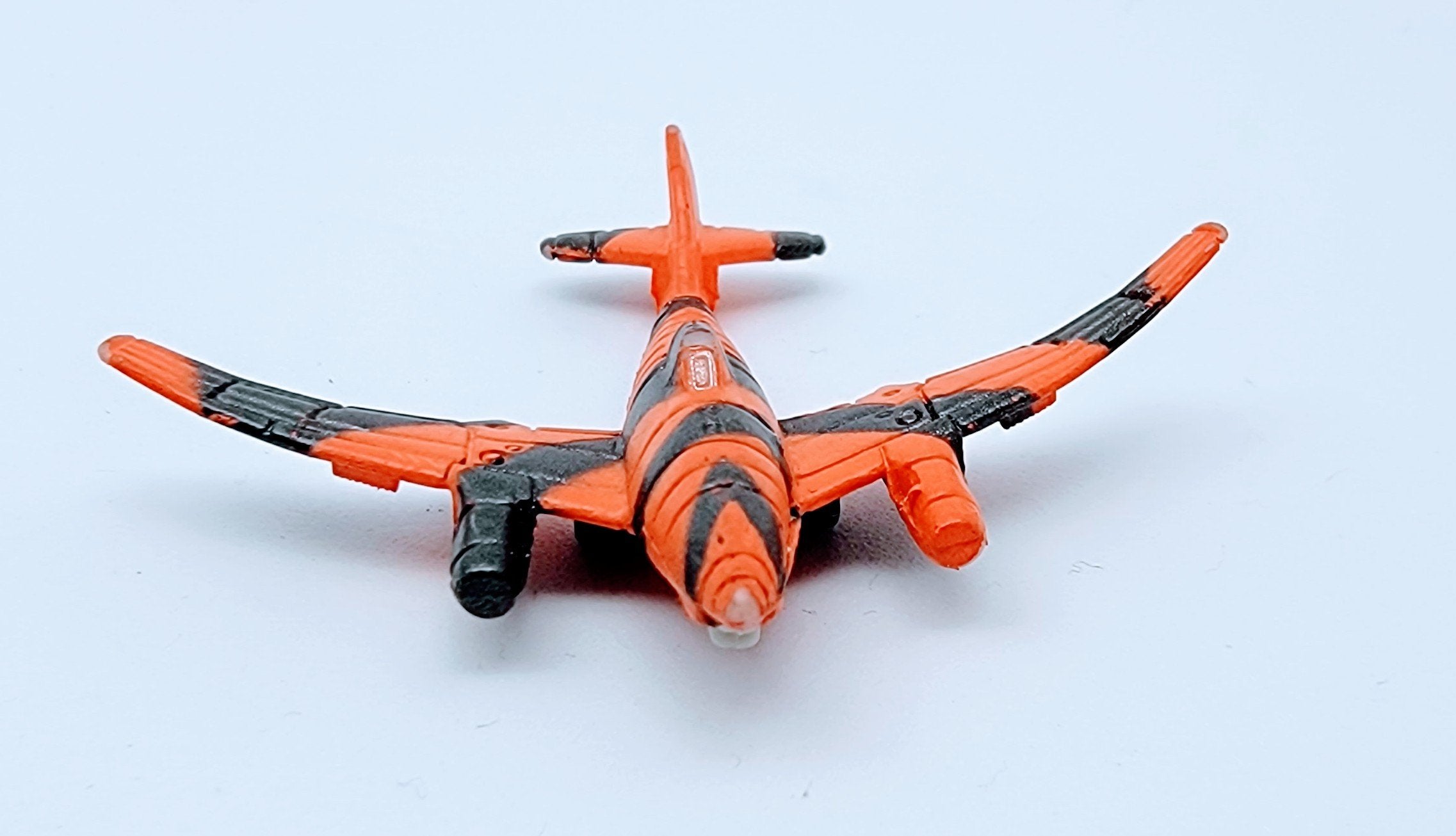 Micro Machines Military ME-262 Orange Camo Miniature Toy MMPB1-1 simple Xclusive Collectibles