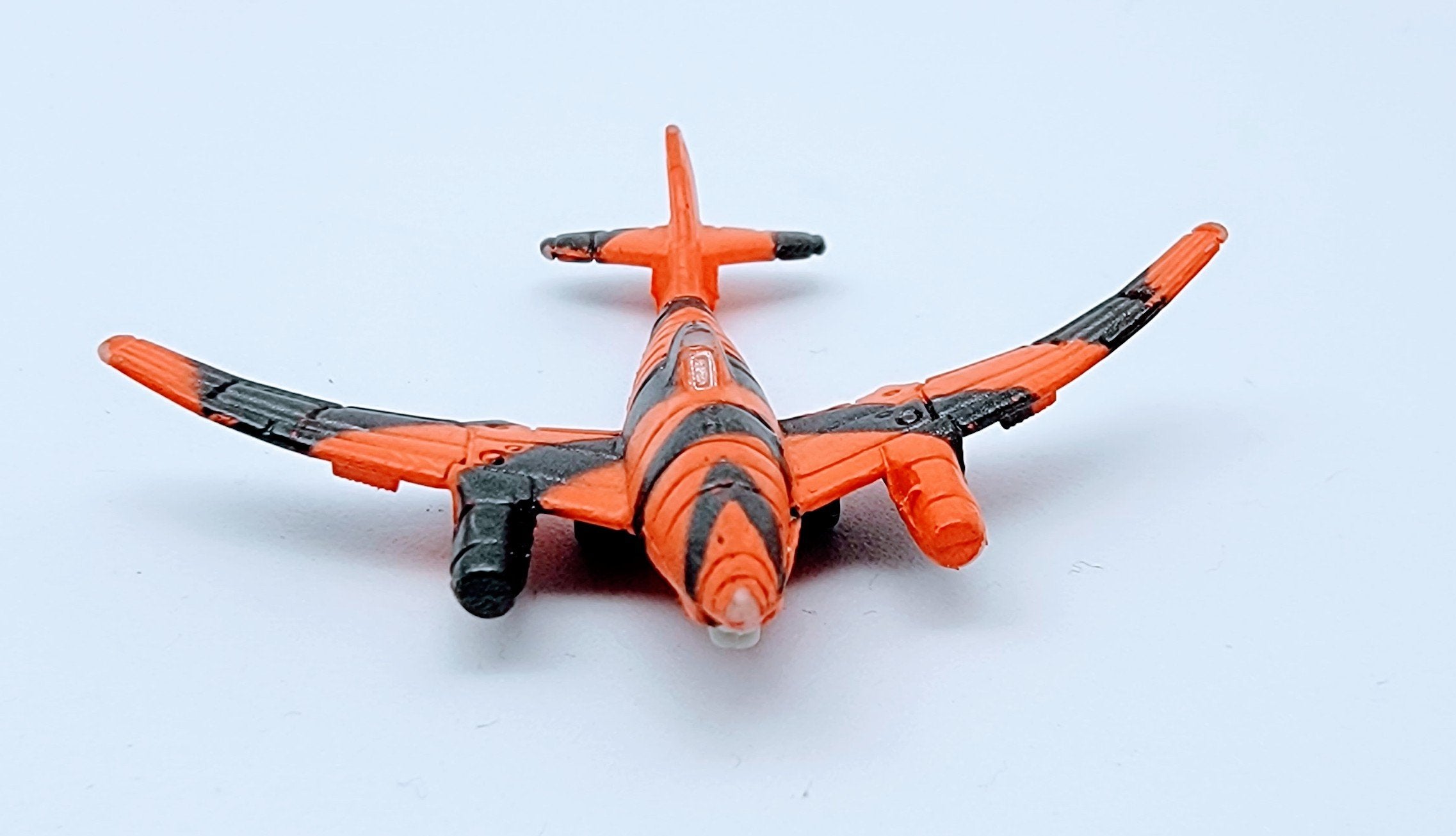 Micro Machines Military ME-262 Orange Camo Miniature Toy MMPB1-1 simple Xclusive Collectibles   