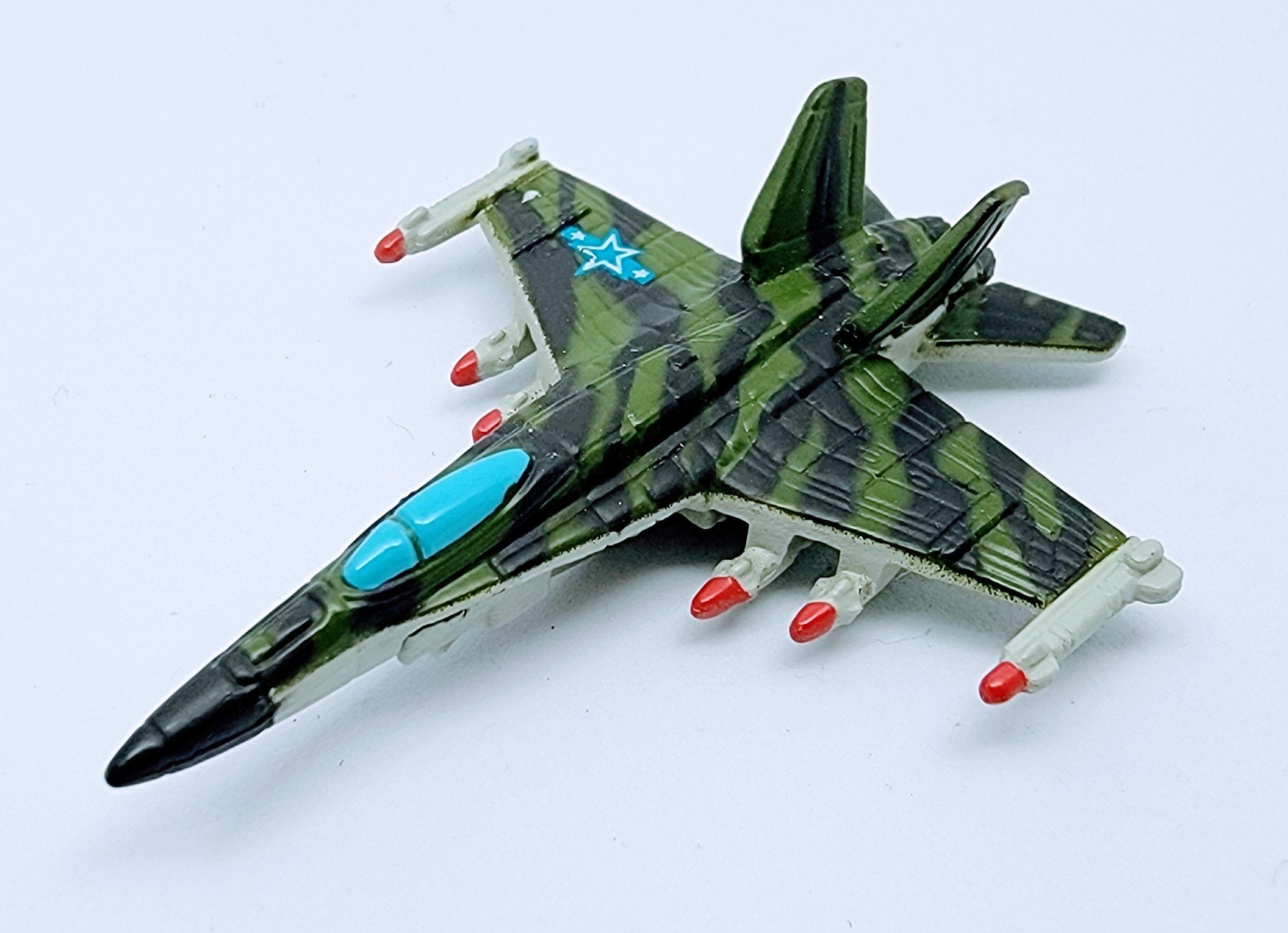 Micro Machines Military FA-18 Hornet Vintage Combat Aircraft Collectible Miniature Toy MMLB1-1 simple Xclusive Collectibles   