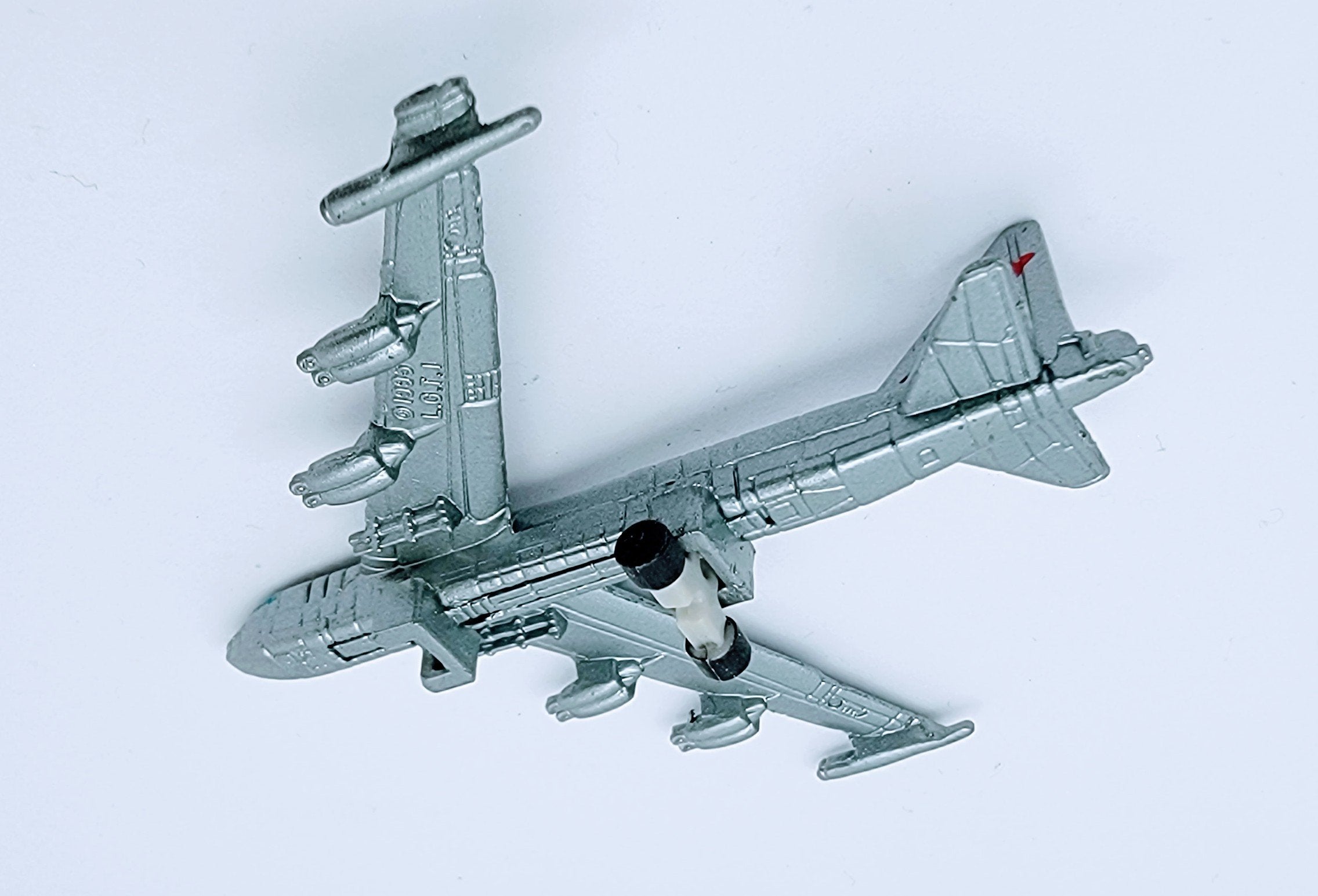 Micro Machines Military B-52 Stratofortress Silver Strategic Bomber Vintage Miniature Collectible MMLB1 simple Xclusive Collectibles