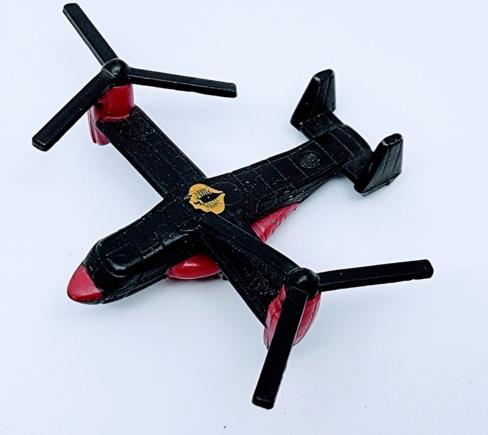 Micro Machines G.I. Joe Military Cobra V-22 Osprey VTOL Helicopter Vintage Collectible Miniature MMLB1 simple Xclusive Collectibles