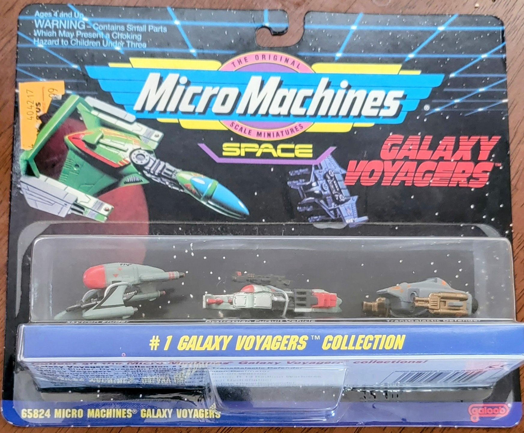 Micro Machines Galaxy Voyagers #1 Collectible Space Vehicle Miniature Toy Playset simple Xclusive Collectibles