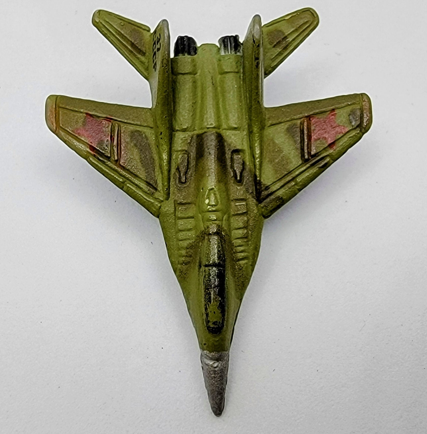 Micro Machines Military Mikoyan Gurvich MiG-29 Fulcrum Green and Blue Mini MMAC2 simple Xclusive Collectibles