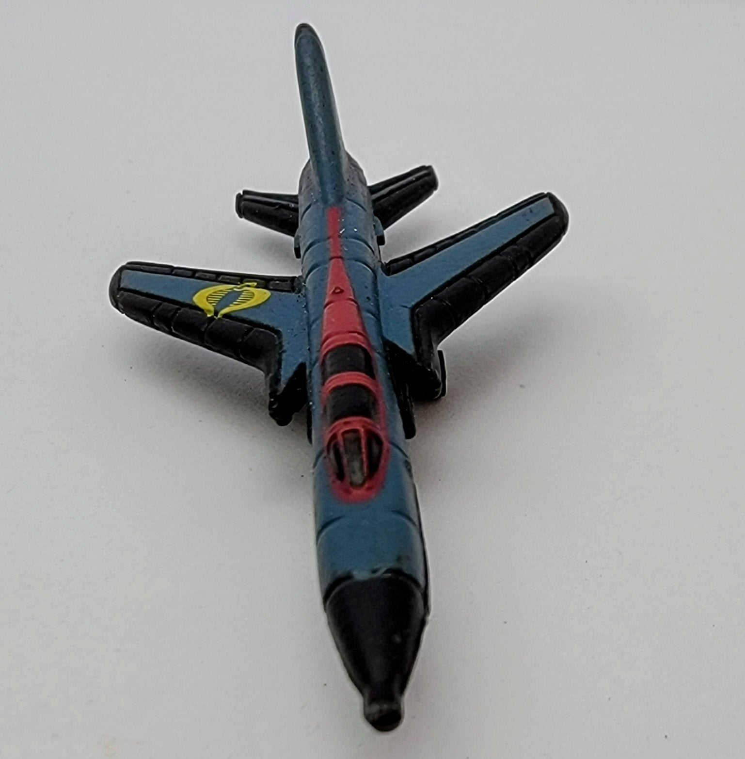 Micro Machines Military G.I. Joe Series F-105 Thunderchief With Cobra Markings MMAC2 simple Xclusive Collectibles   