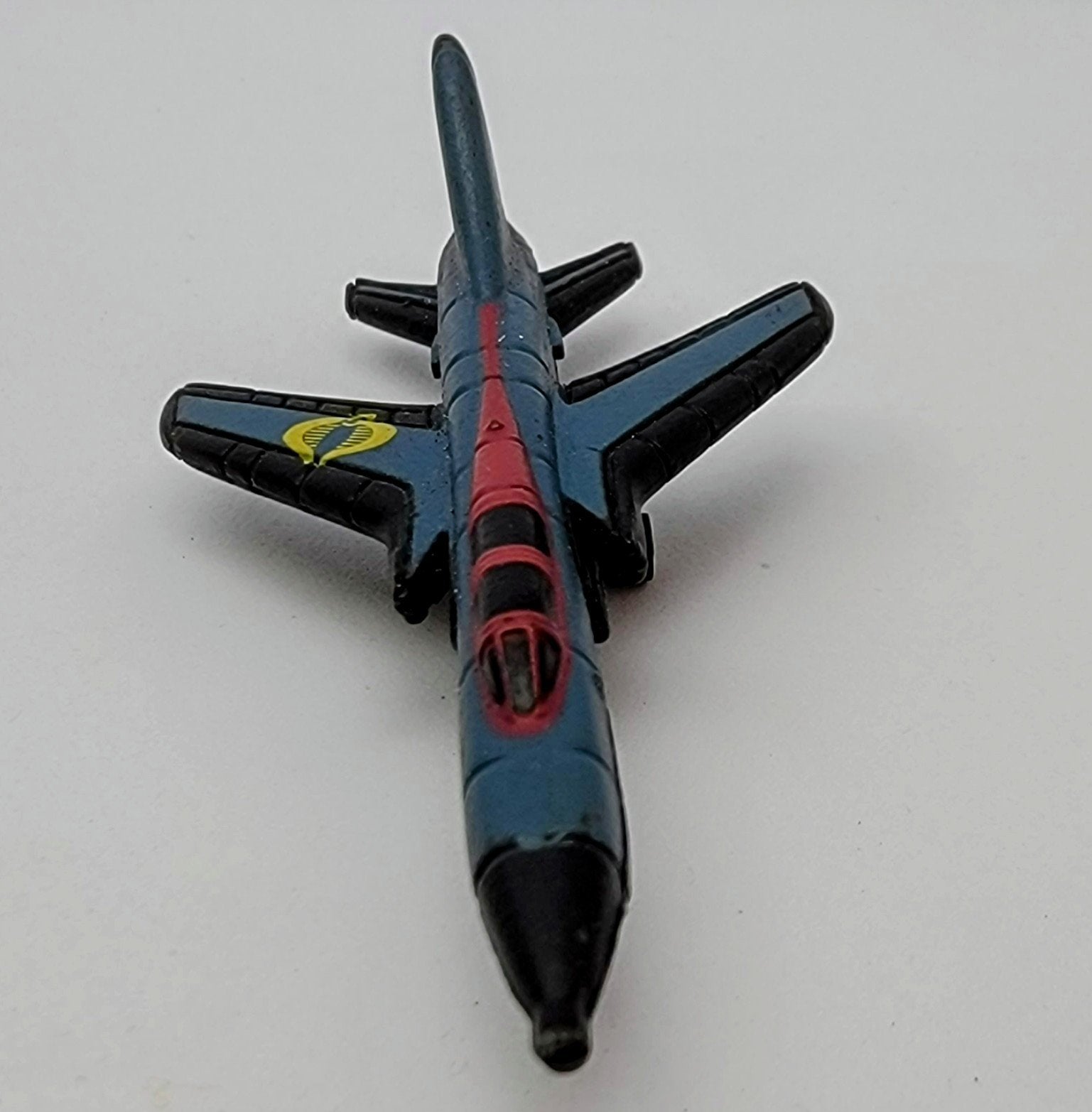 Micro Machines Military G.I. Joe Series F-105 Thunderchief With Cobra Markings MMAC2 simple Xclusive Collectibles