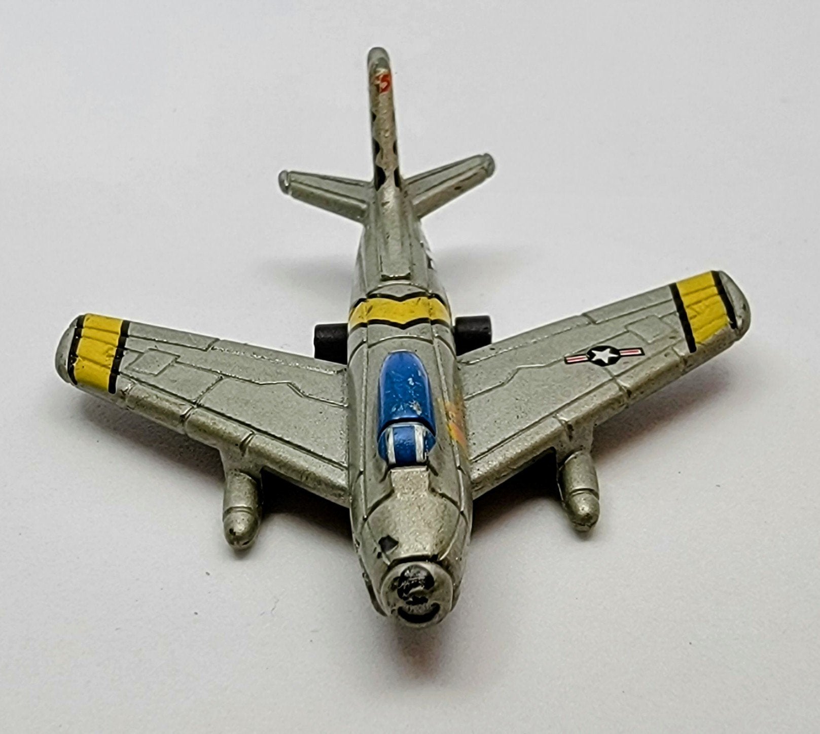 Micro Machines Military USAF F-86 Sabre Miniature Jet Fighter Miniature Toy MMAC2 simple Xclusive Collectibles