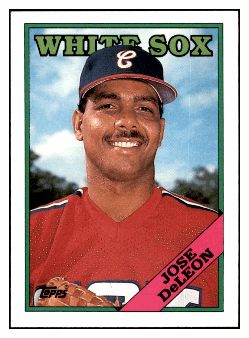 1988 Topps Jose DeLeon Chicago White Sox #634 Baseball card BMB1B simple Xclusive Collectibles