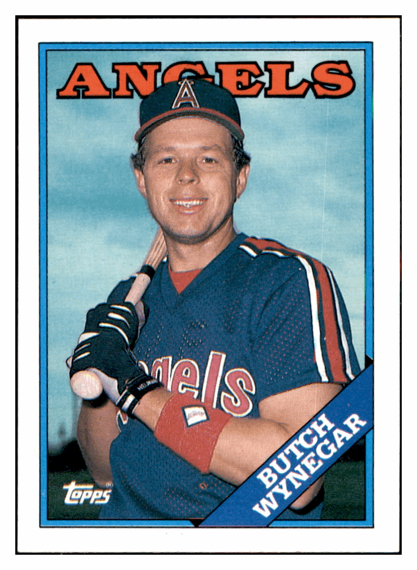 1988 Topps Butch Wynegar California Angels #737 Baseball card BMB1B simple Xclusive Collectibles