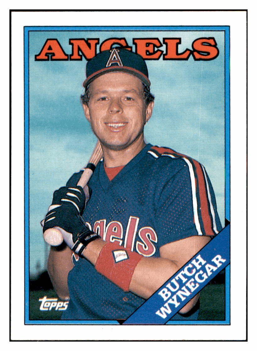 1988 Topps Butch Wynegar California Angels #737 Baseball card   BMB1B simple Xclusive Collectibles   