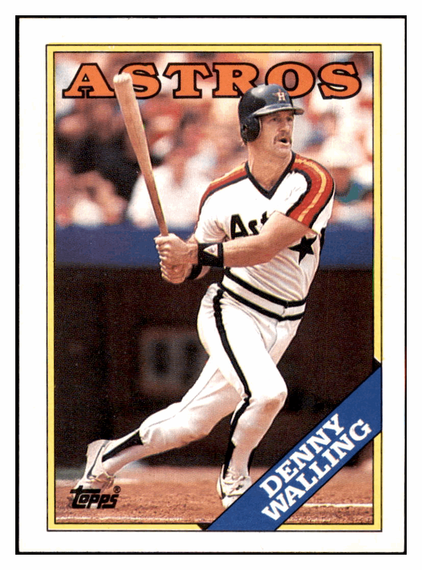 1988 Topps Denny Walling Houston Astros #719 Baseball card   BMB1B simple Xclusive Collectibles   