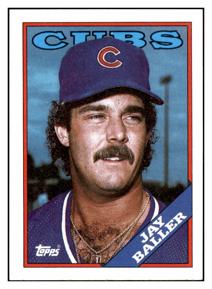 1988 Topps Jay Baller Chicago Cubs #717 Baseball card BMB1B simple Xclusive Collectibles