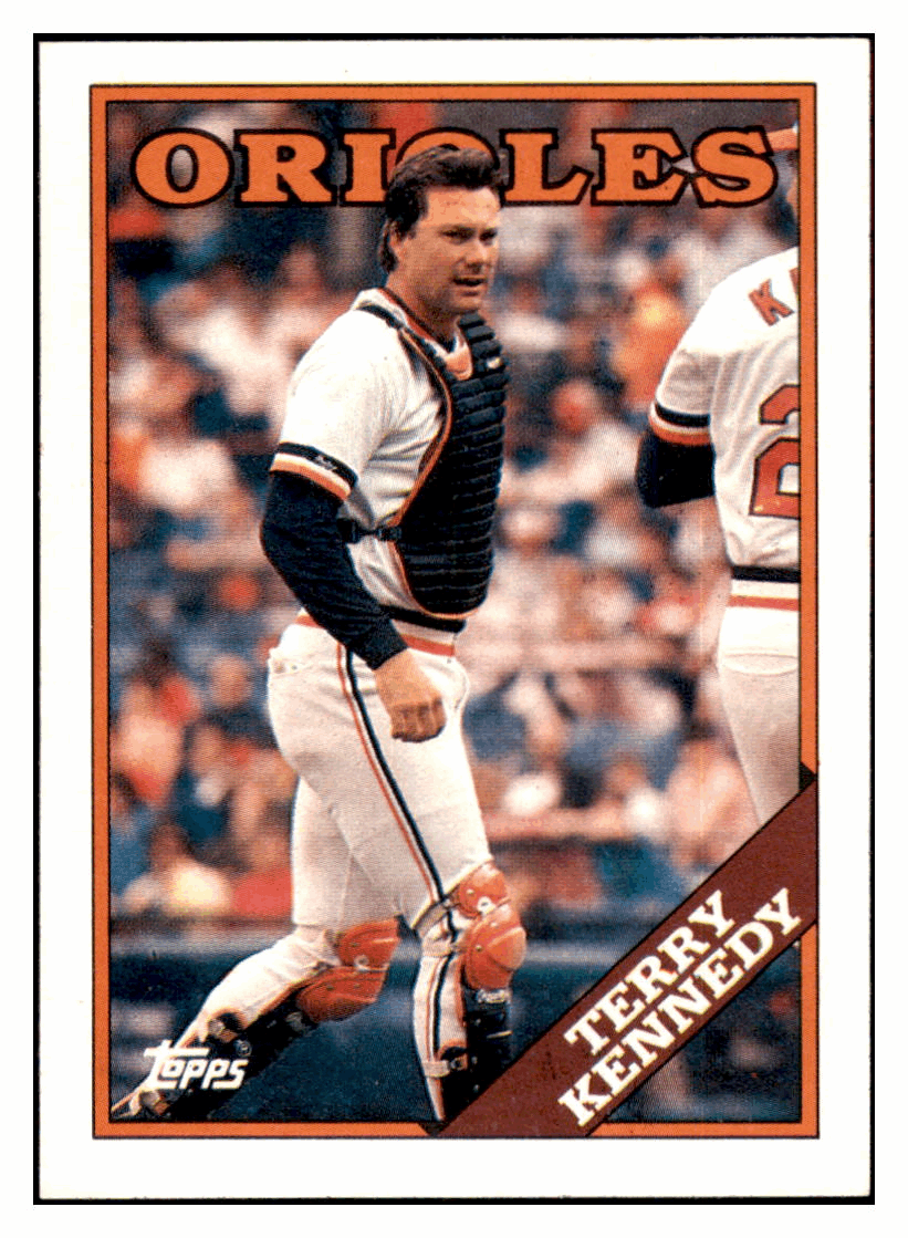 1988 Topps Terry Kennedy Baltimore Orioles #180 Baseball card BMB1B simple Xclusive Collectibles