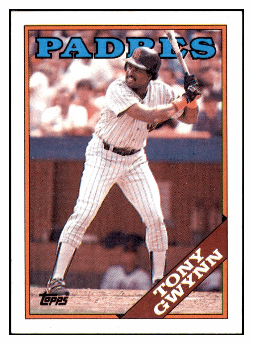 1988 Topps Tony Gwynn San Diego Padres #360 Baseball card BMB1B simple Xclusive Collectibles