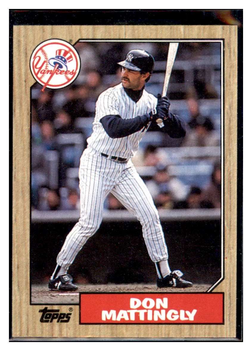 1987 Topps Don Mattingly New York Yankees #500 Baseball Card DBT1A simple Xclusive Collectibles