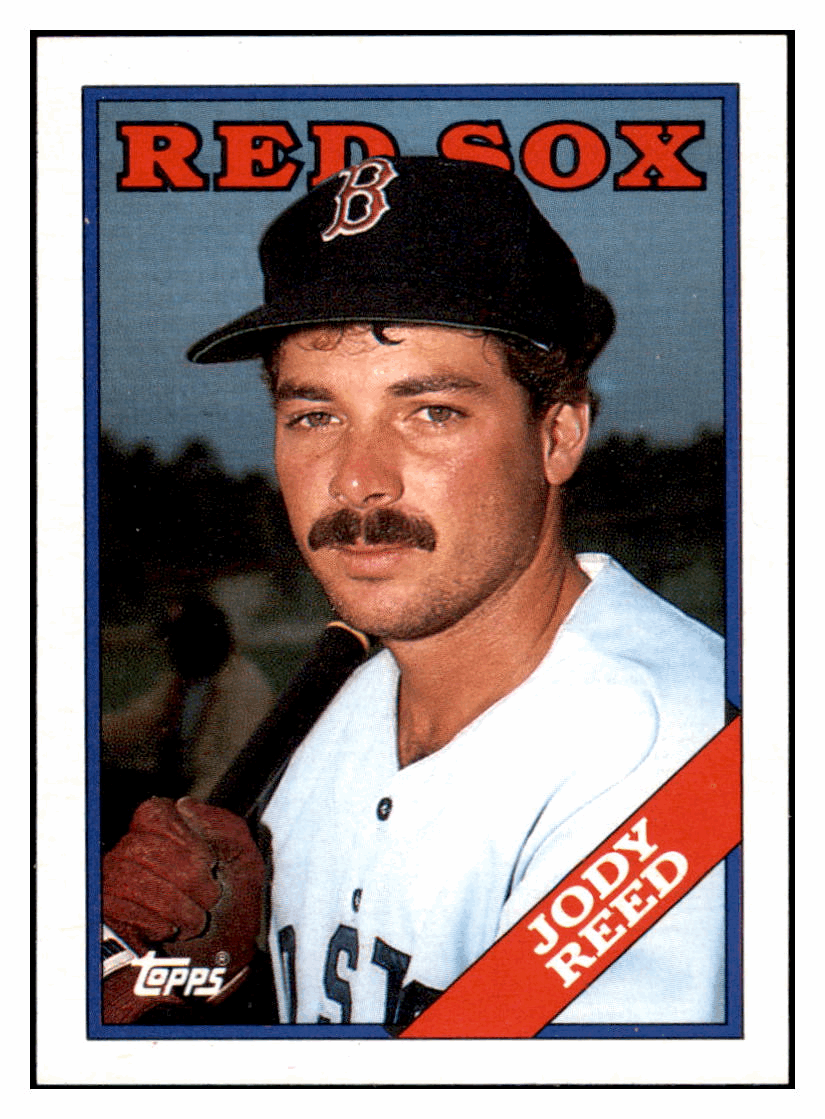 1988 Topps Jody Reed RC Boston Red Sox Baseball Card GMMGD simple Xclusive Collectibles