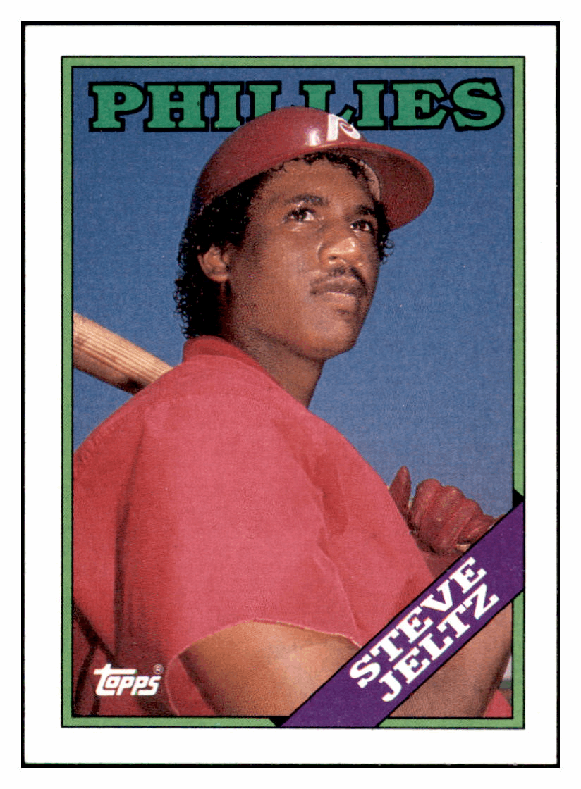 1988 Topps Steve Jeltz   Philadelphia Phillies Baseball Card GMMGD simple Xclusive Collectibles