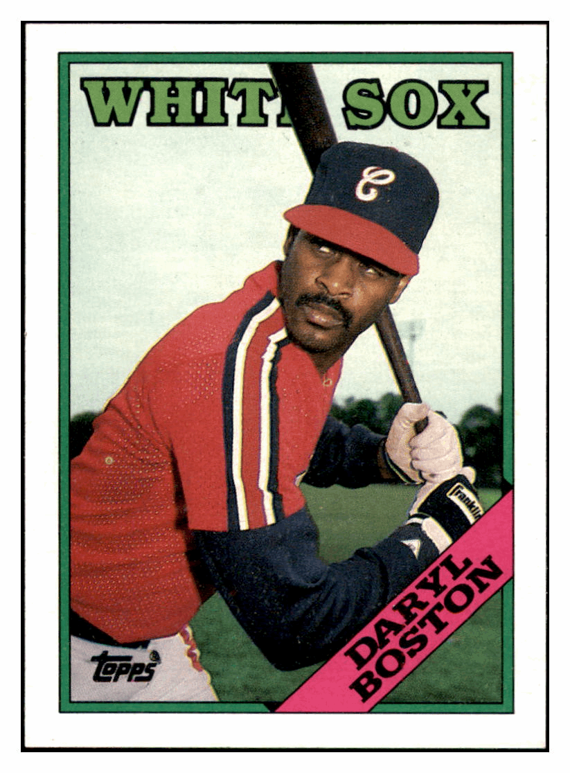 1988 Topps Daryl Boston Chicago White Sox Baseball Card GMMGD simple Xclusive Collectibles