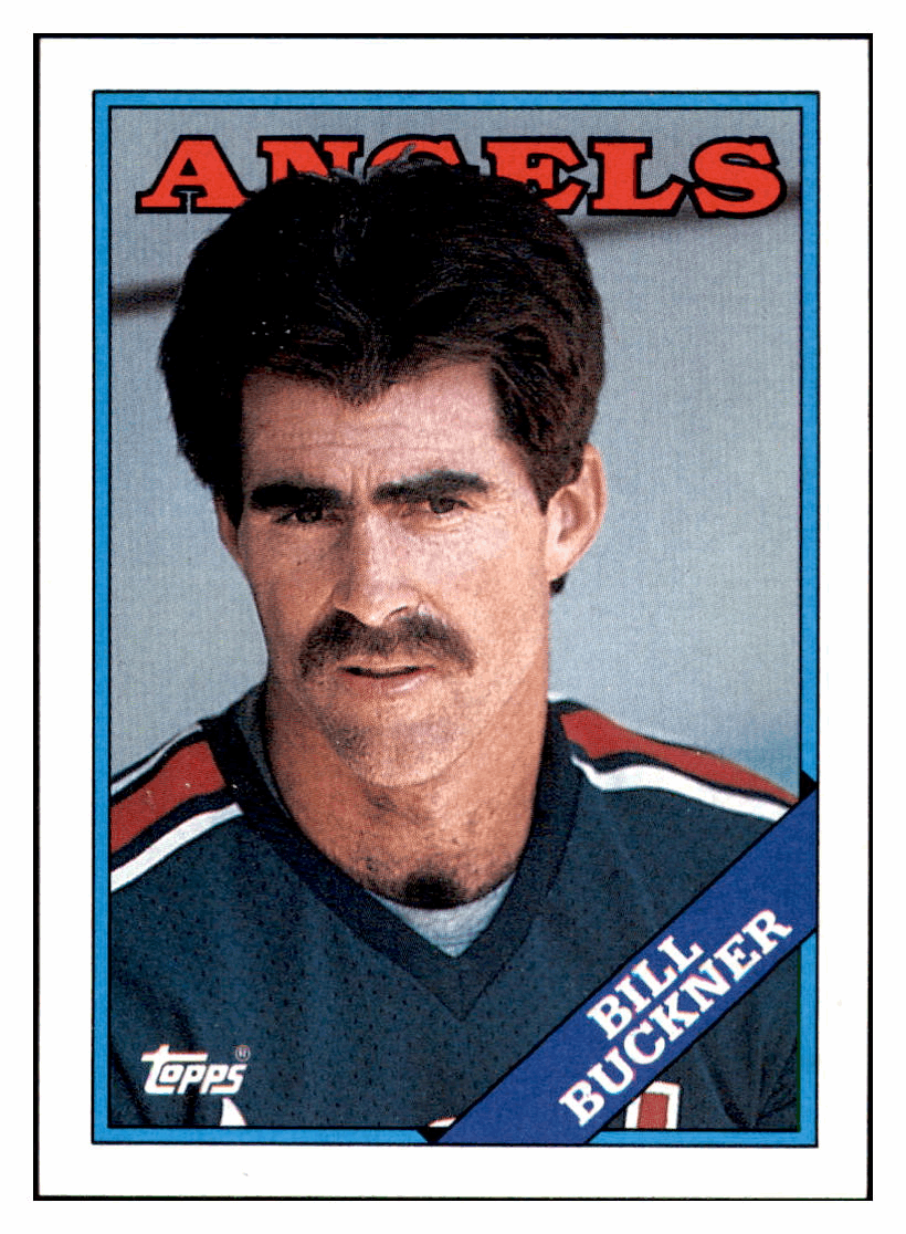 1988 Topps Bill Buckner California Angels Baseball Card GMMGD simple Xclusive Collectibles