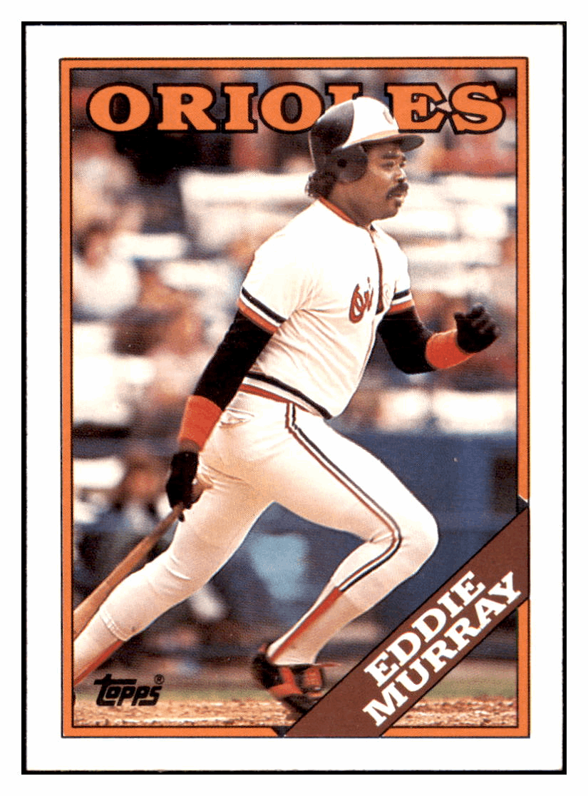 1988 Topps Eddie Murray Baltimore Orioles Baseball Card GMMGD simple Xclusive Collectibles