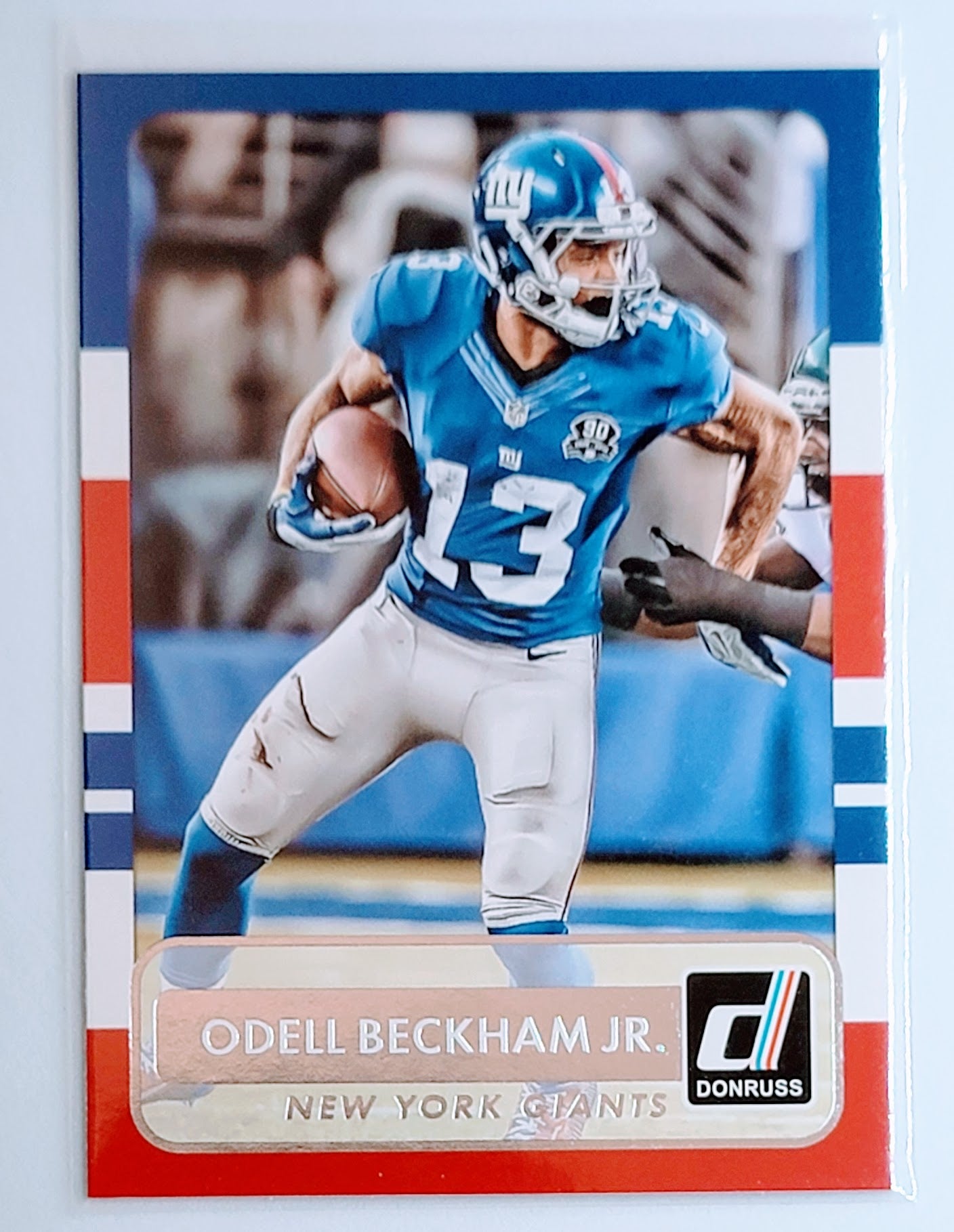 2015 Donruss Odell Beckham
Jr Football Card TH1CB simple Xclusive Collectibles