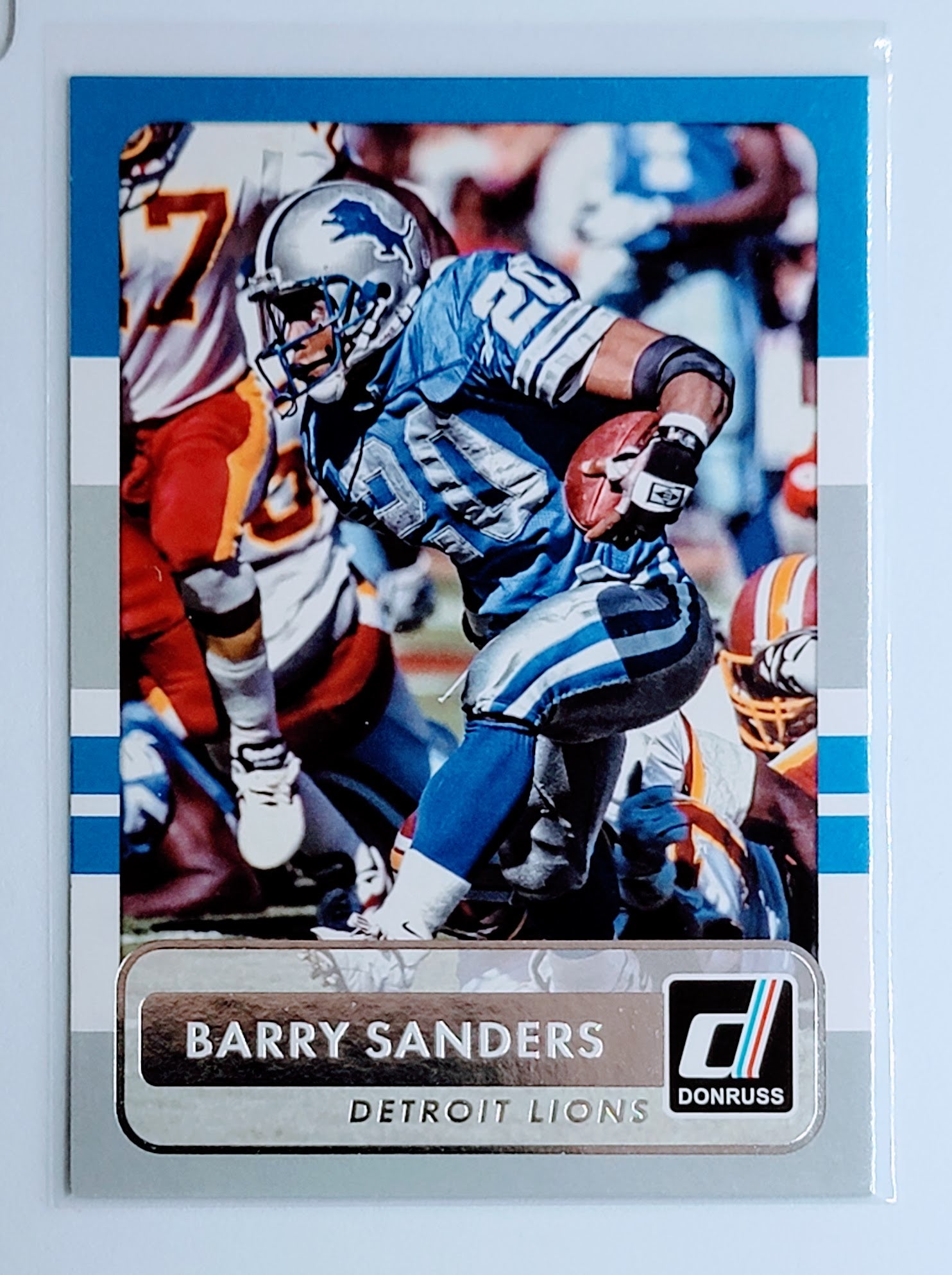 2015 Donruss Barry
  Sanders   Detroit Lions Football
  Card  TH1CB simple Xclusive Collectibles