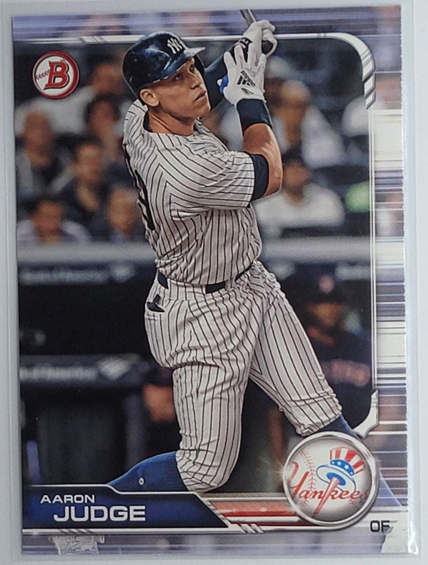 2019 Bowman Aaron Judge New York Yankees Baseball Card TH1CB simple Xclusive Collectibles