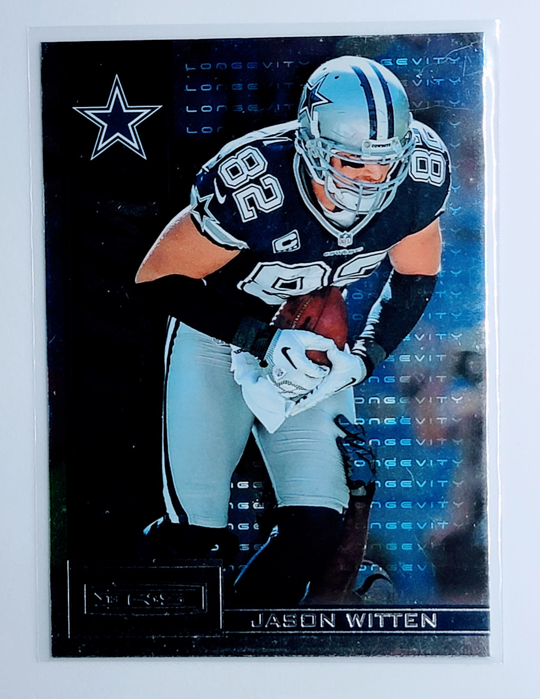 2013 Panini Rookies &
  Stars Jason Witten Longevity Parallel 
  Dallas Cowboys Football Card 
  TH1CB simple Xclusive Collectibles
