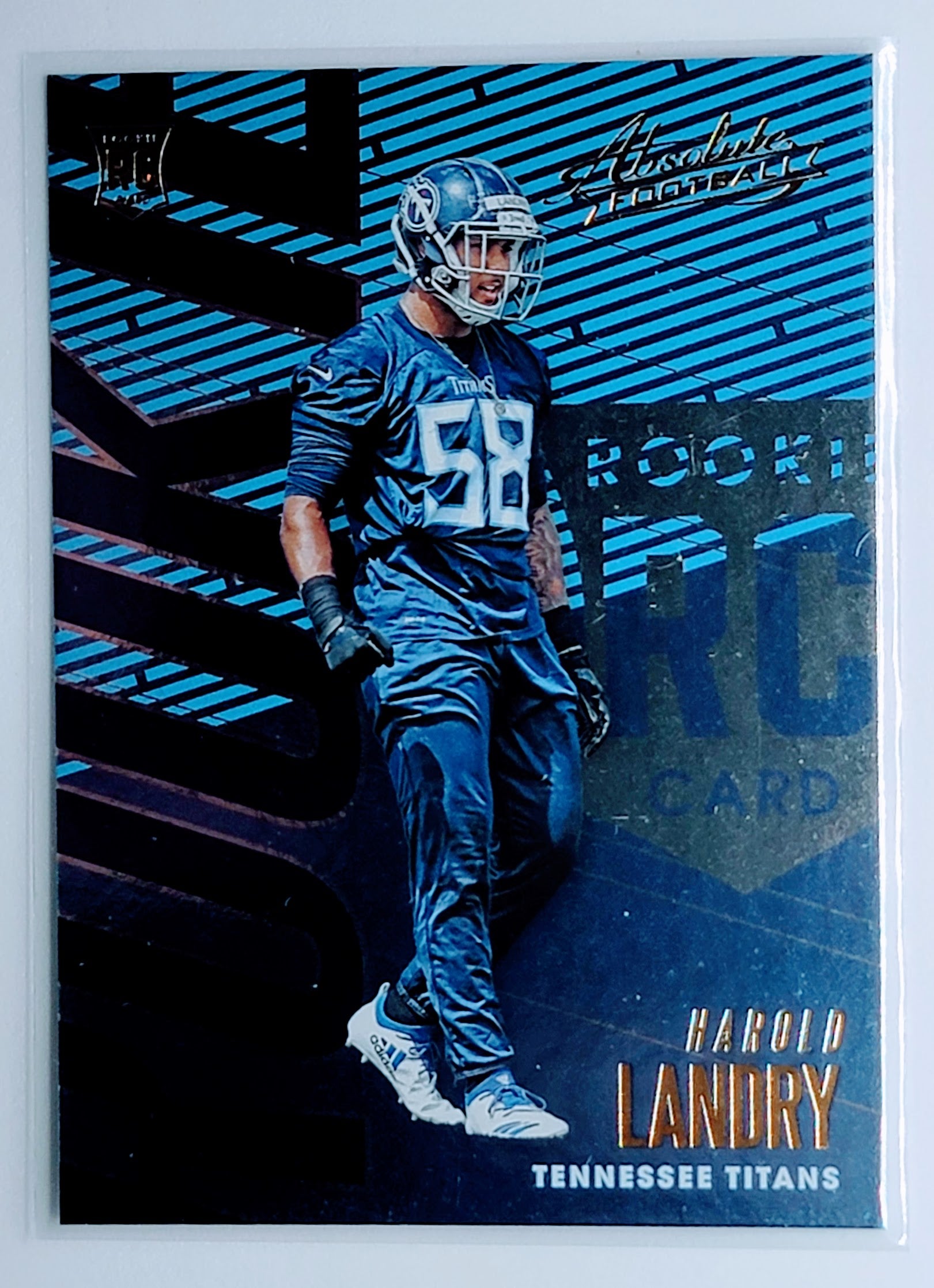 2018 Panini Certified Harold
Landry RC, SN999 Tennessee Titans
Football Card TH1CB simple Xclusive Collectibles