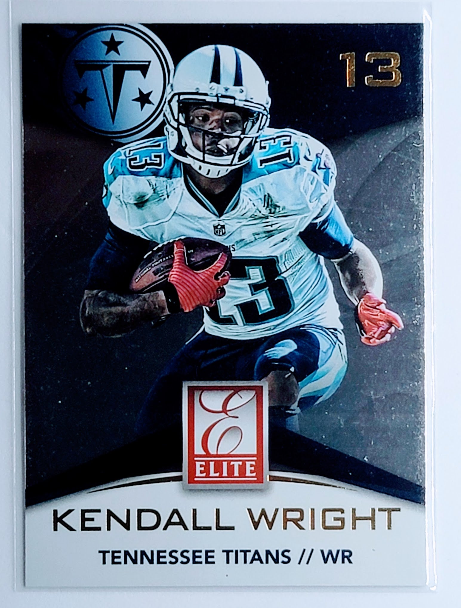 2015 Donruss Kendall Wright
Elite Tennessee Titans Football
Card TH1CB simple Xclusive Collectibles