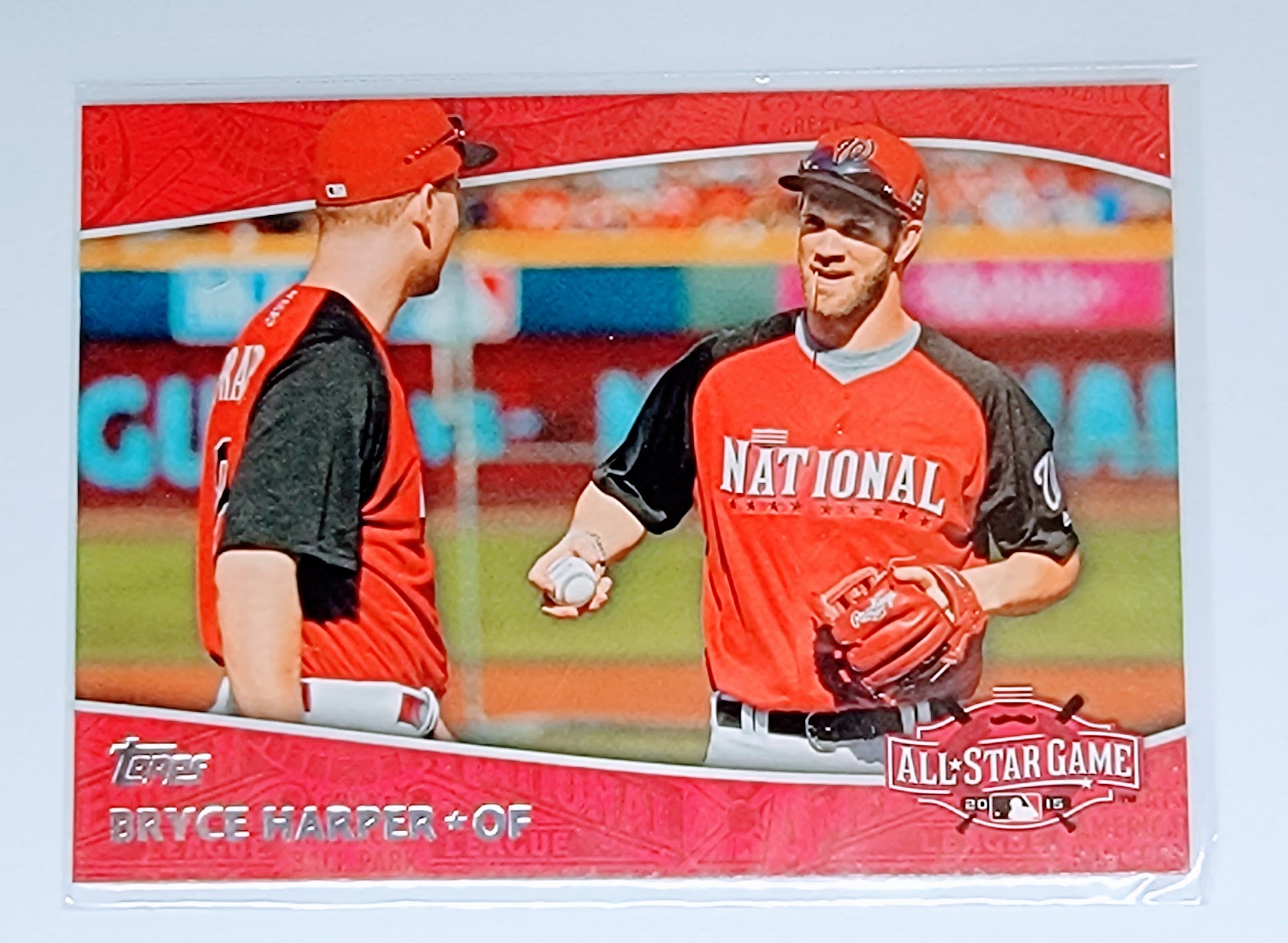 2015 Topps Update Bryce Harper
MLB All-Star Game Access Washington
Nationals Baseball Card TH1CB simple Xclusive Collectibles