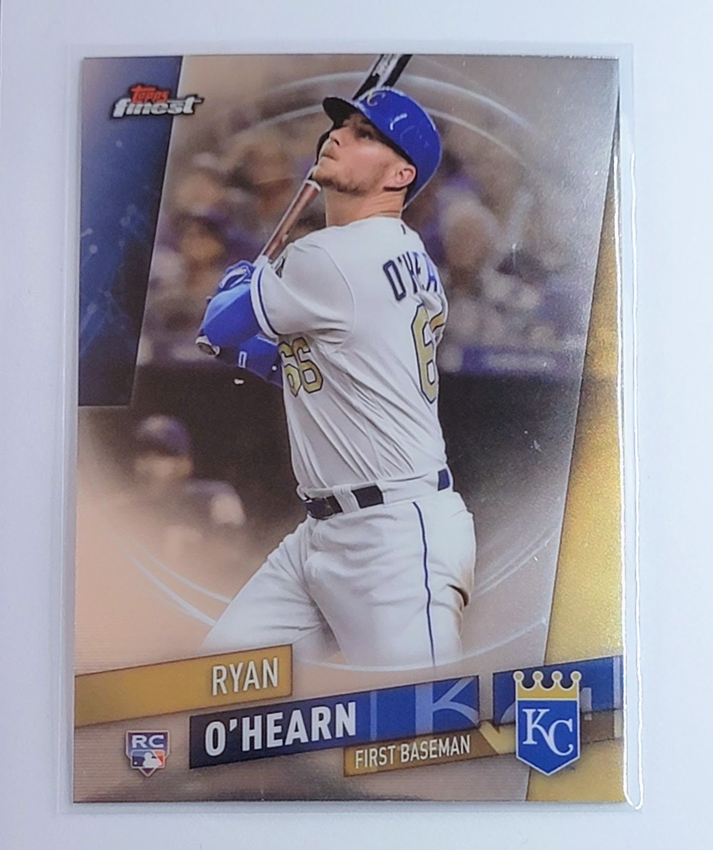2019 Finest Ryan O'Hearn
  Refractor  Kansas City Royals Baseball
  Card  TH1CB simple Xclusive Collectibles