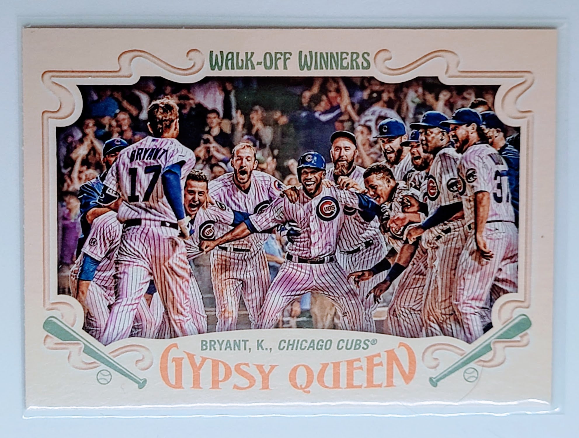 2016 Topps Gypsy Queen Kris Bryant Walk-Off Winners Chicago Cubs
Baseball Card TH1CB simple Xclusive Collectibles