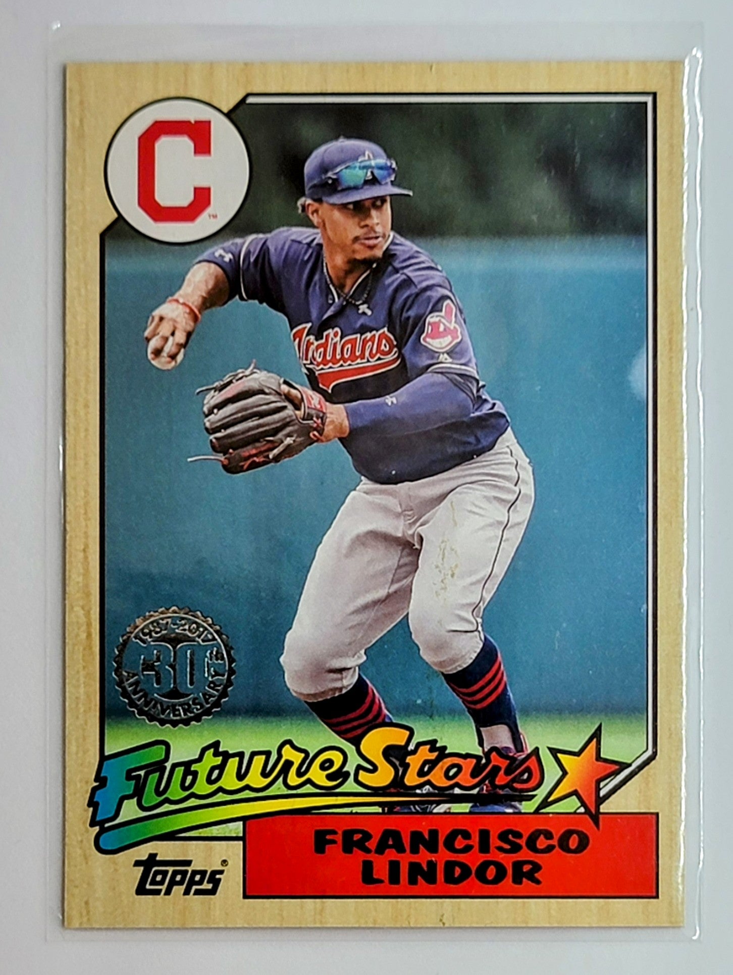 2017 Topps Francisco Lindor
1987 Topps Baseball FS Baseball
Card TH13C simple Xclusive Collectibles