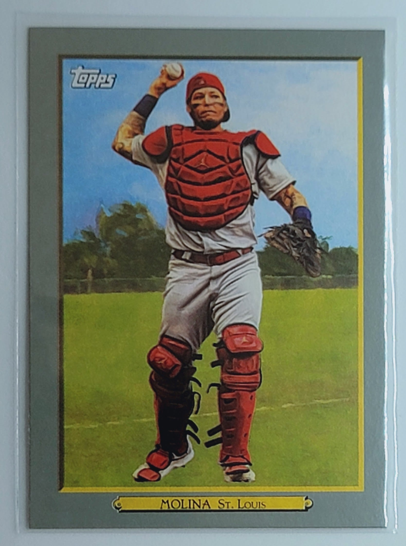 2020 Topps Yadier Molina
  Turkey Red 2020  Baseball Card  TH13C simple Xclusive Collectibles